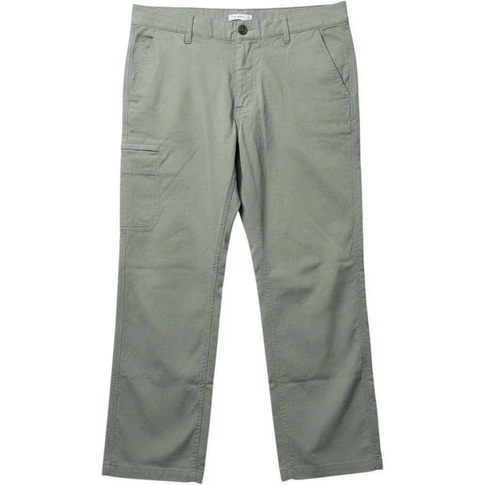 Unionbay UB Tech Pants Men 38x30 Khaki Green Rainier Travel Hiking Stretch Chino
